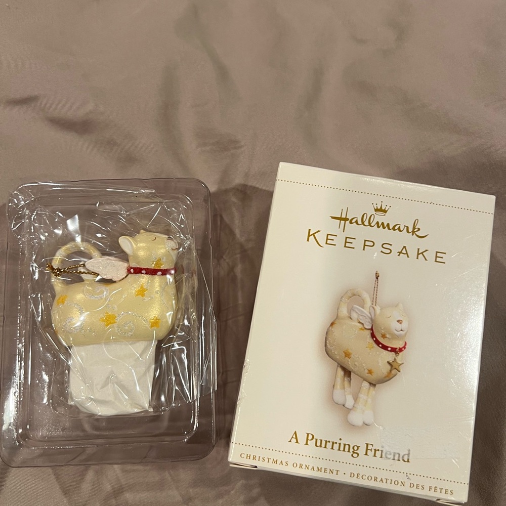 Hallmark Keepsake Ornament with Red and Gold Accents